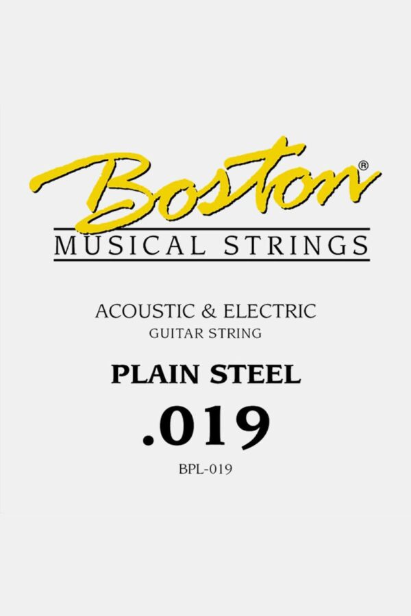 CUERDA BOSTON ELÉCTRICA Y ACÚSTICA 019 ACERO