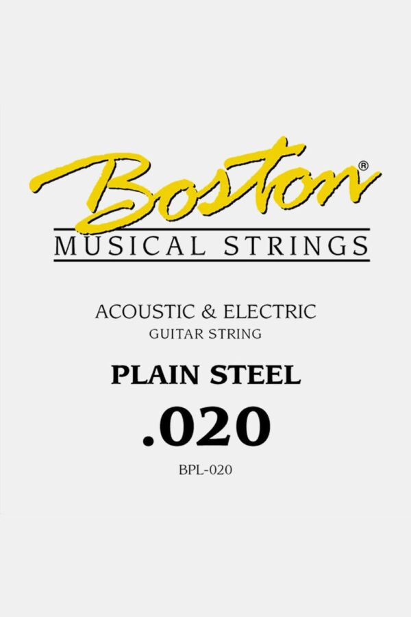 CUERDA BOSTON ELÉCTRICA Y ACÚSTICA 020 ACERO