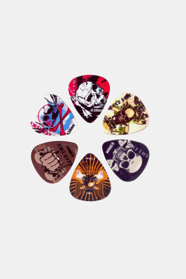 SET PICKS BOSTON CELULOIDE 0.50mm 6 Uds.