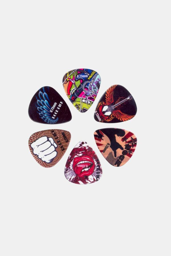 SET PICKS BOSTON CELULOIDE 0.73mm 6 Uds.