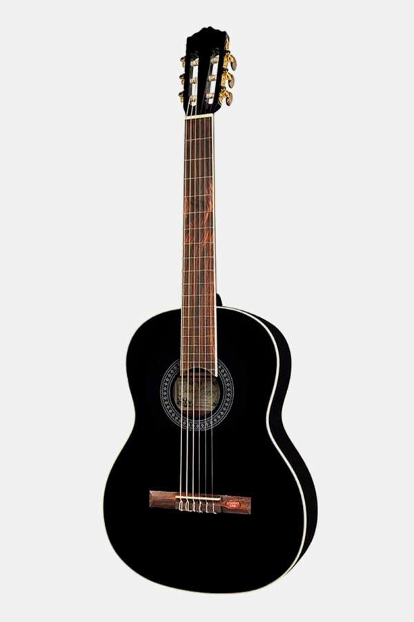 Guitarra Salvador Cortez cedro/sapeli negro