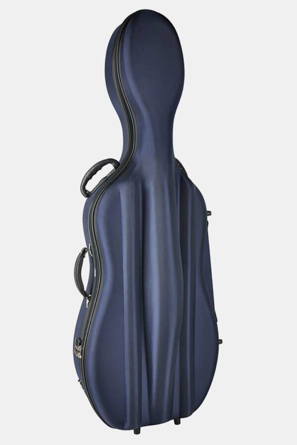 Estuche chelo 4/4 Leonardo espuma azul