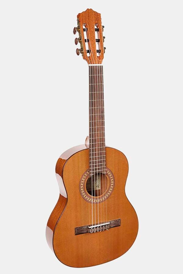 Guitarra 1/2 Salvador Cortez cedro macizo/sapeli bri.