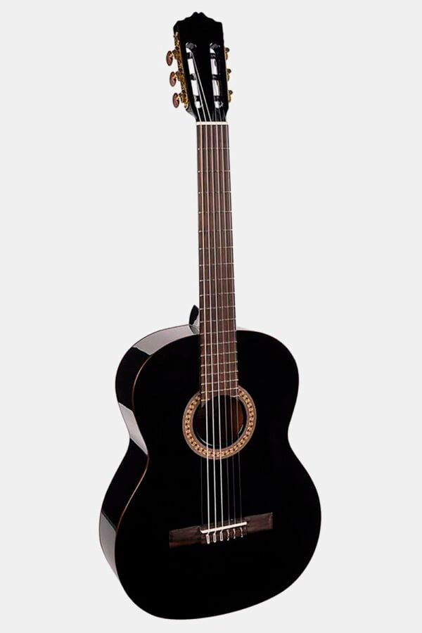 Guitarra Salvador Cortez cedro macizo/sapeli negro