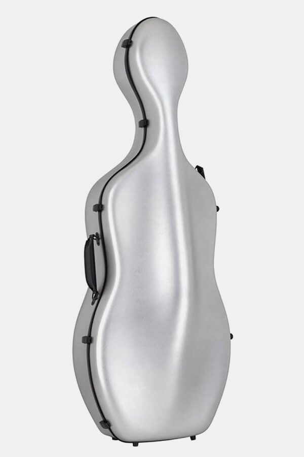 Estuche chelo 4/4 Leonardo PVC sándwich 45kg plata