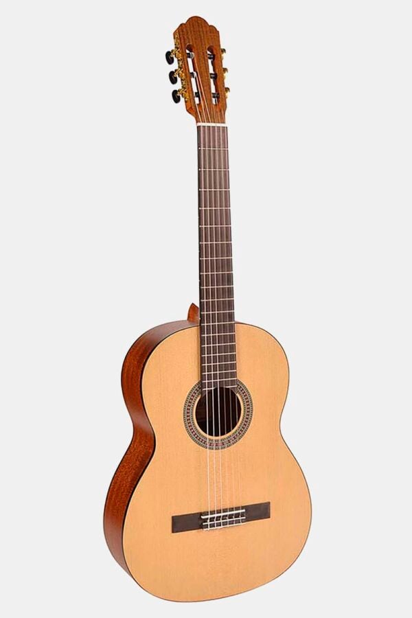 Guitarra Salvador abeto/sapeli satinada