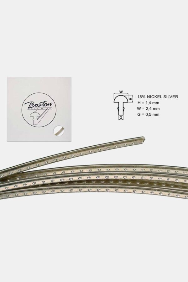 TRASTE BOSTON 5m 18% NÍQUEL 1.4x2.4mm