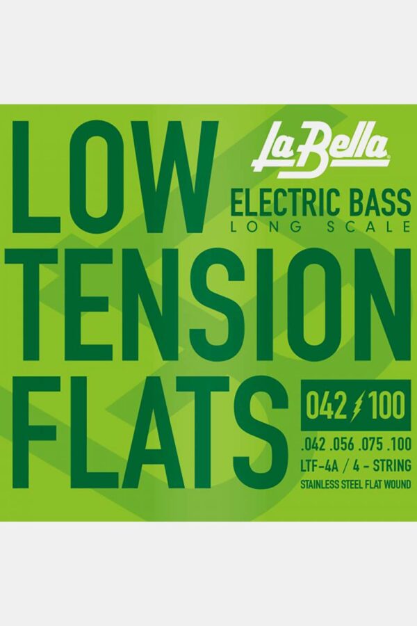 JUEGO DE CUERDAS PARA BAJO LOW TENSION FLATS