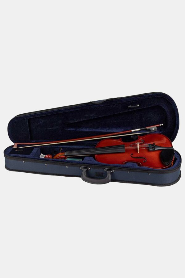 Violín 4/4 Leonardo macizo abeto/arce/ebano
