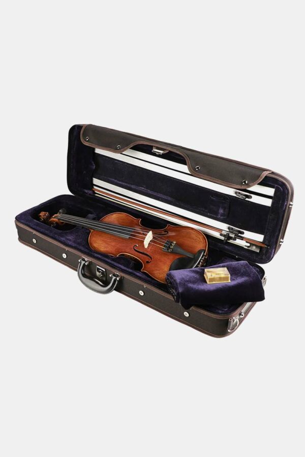 Violín 1/2 Leonardo macizo antiguo flameado