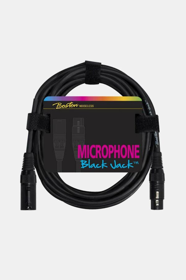 Cable micrófono Boston XLR3f-XLR3m 1m