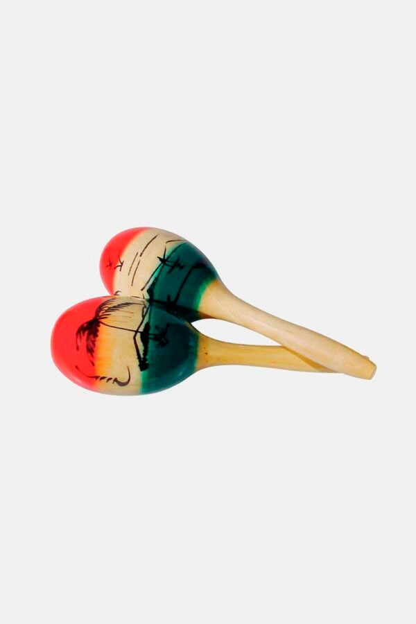 Maracas madera Hayman mod. mexicano grande par