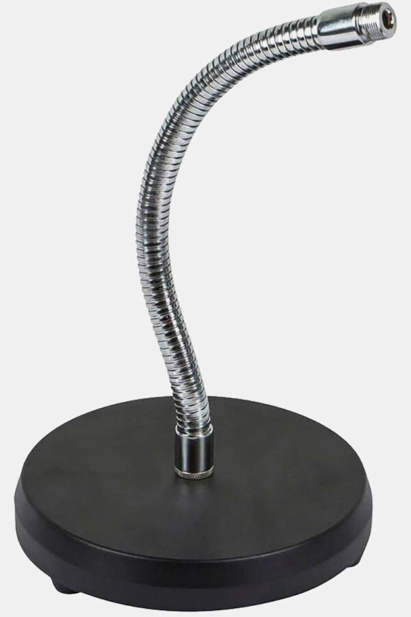 SOPORTE MICRÓFONO MS032 DE SOBREMESA CON CUELLO FLEXIBLE