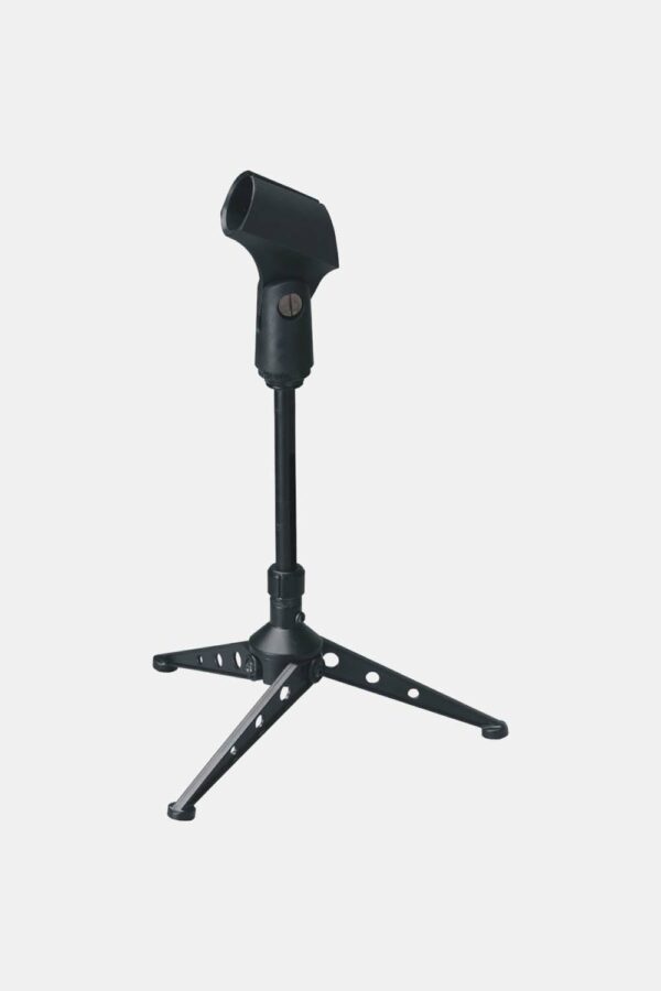 SOPORTE MICRÓFONO DE SOBREMESA CON PINZA