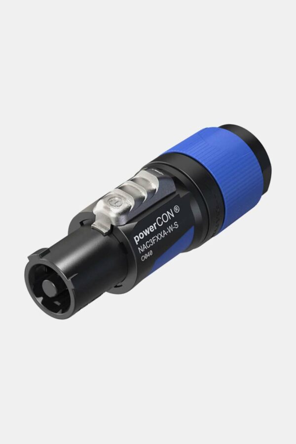 Conector de fuente de alimentación, hembra, 20 amperios, 3 polos