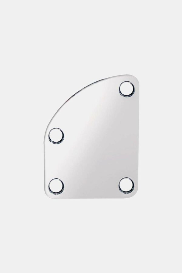 PLACA BOSTON PARA MONTAJE MÁSTIL 45x514mm CROMO