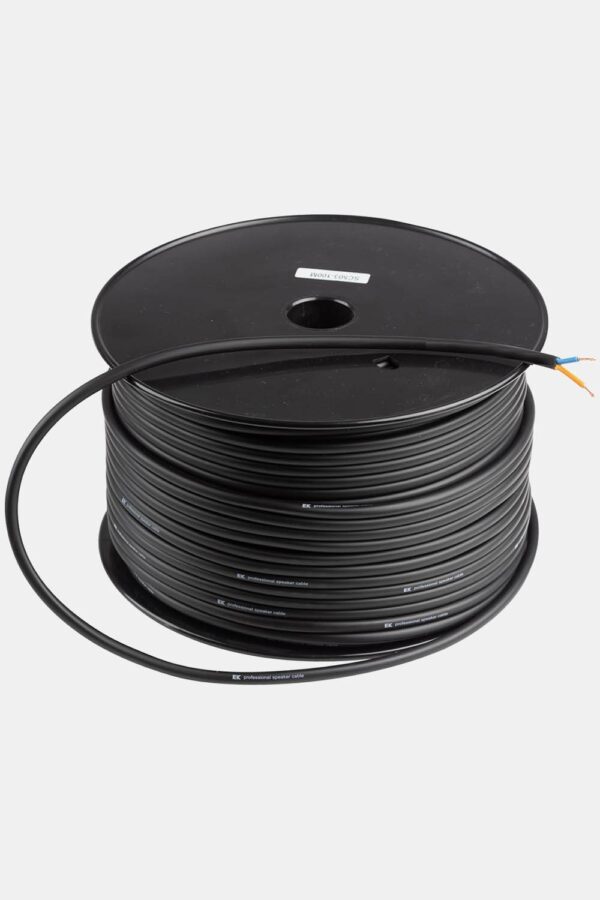 BOBINA DE CABLE PARA ALTAVOZ DE 100m
