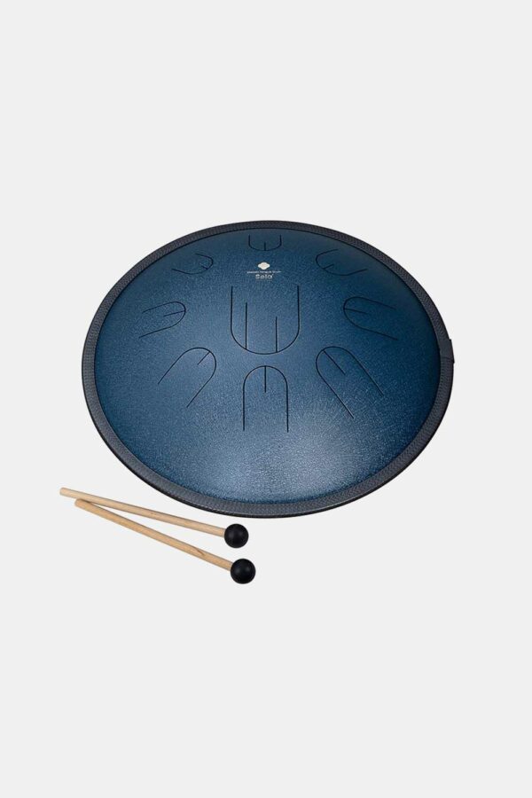 tongue drum 14, 9 lengüetas, D Amara, azul marino