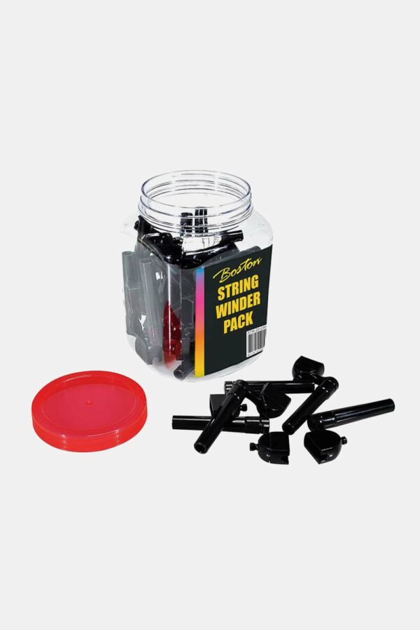 BOTE DE MANIVELAS AFINADORAS BOSTON CON EXTRACTOR DE PINS 30 uds