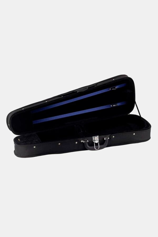 Estuche violín madera4/4 Leonardo forma negro