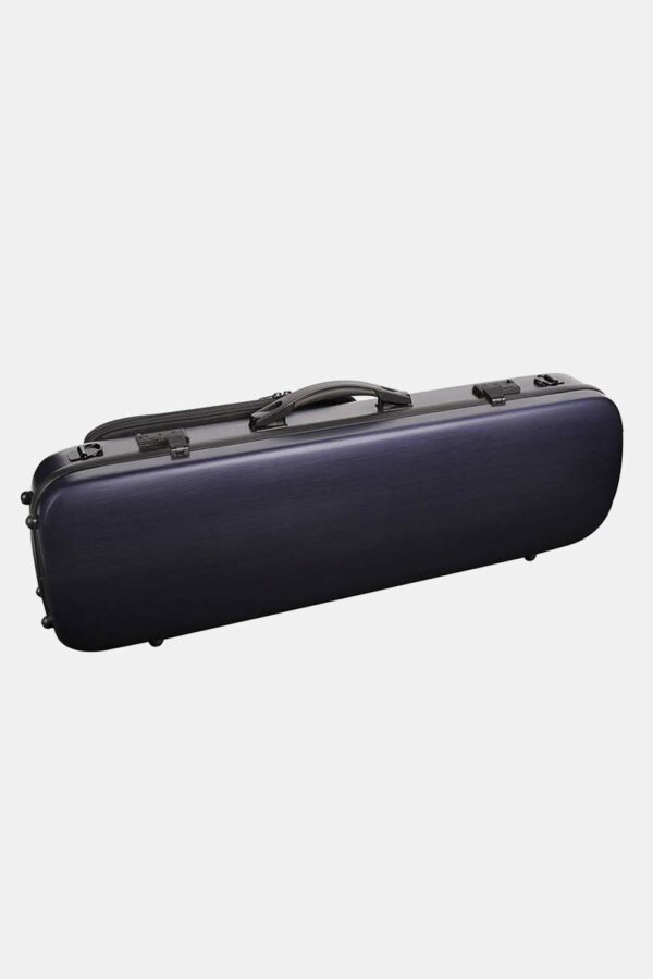 Estuche violín 4/4 Leonardo sándwich PVC 22kg azul