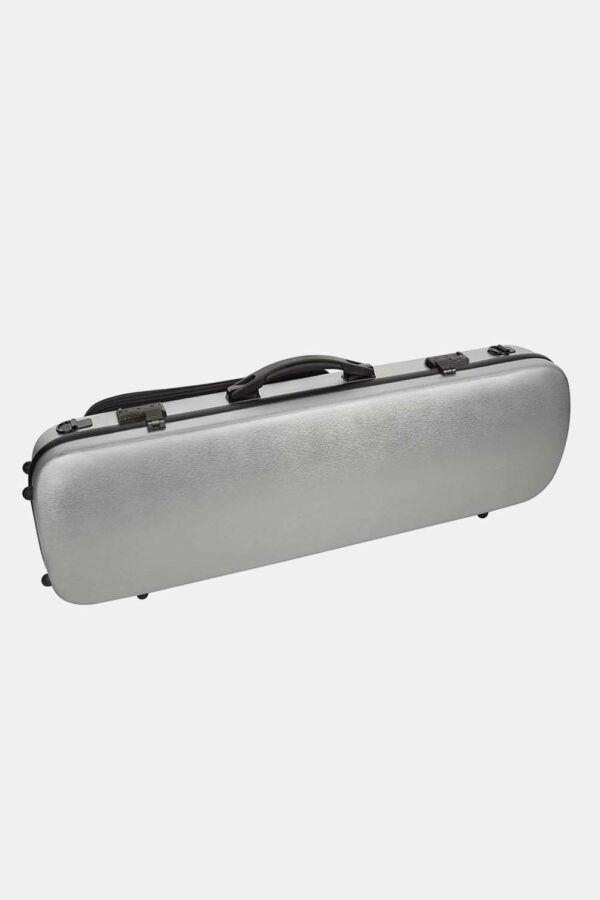 Estuche violín 4/4 Leonardo PVC 22kg plata