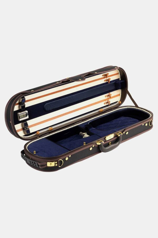 Estuche violín 4/4 Leonardo deluxe higro. digital