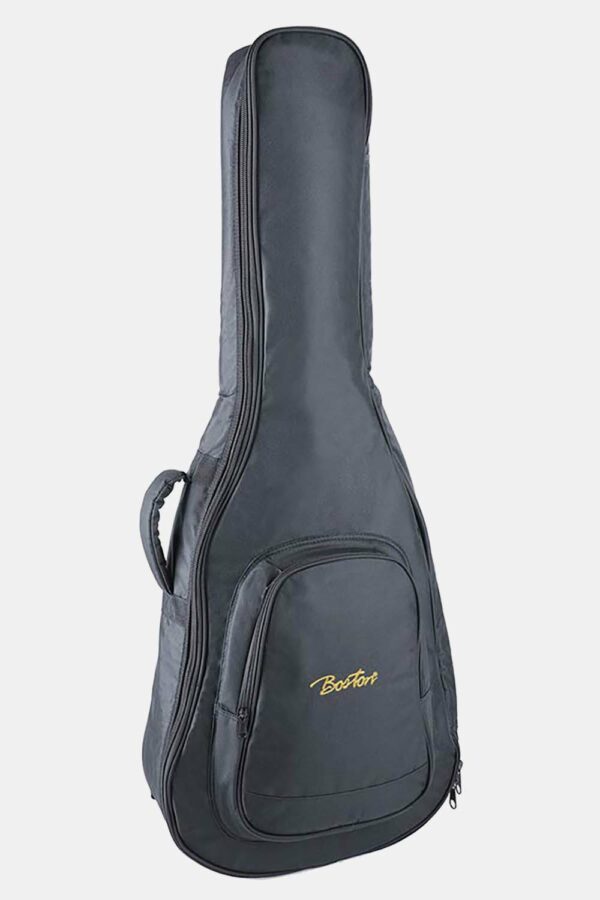 FUNDA BOSTON PARA GUITARRA ACÚSTICA 10 mm NEGRA